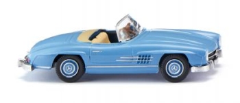 Wiking 023301 - H0 - Mercedes-Benz 300 SL Cabrio - hellblau